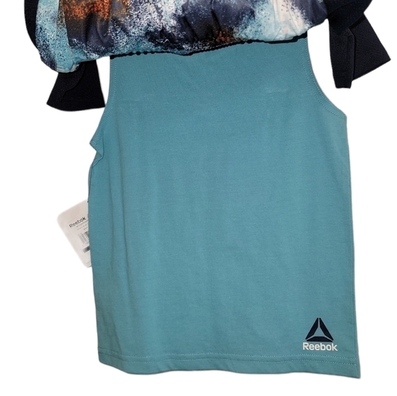 Reebok 3 piece set. Shorts, Tank, Shirt size 5T. New with tags - Picture 9 of 10